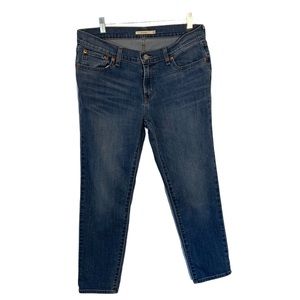 Levis Medium Wash Boyfriend Jeans Womens Size 29